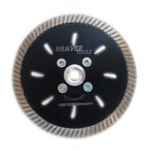 Диск отрезной для гранита 125 мм с фланцем М14