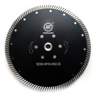 Алмазный диск 230 мм ( фланец) WanLong