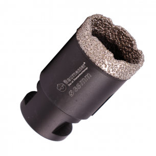 Сверло алмазное вакумного спекания для керамогранита 35 резьба M14