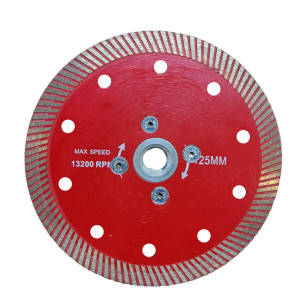 Алмазный отрезной диск на фланце 125x2.2xМ14