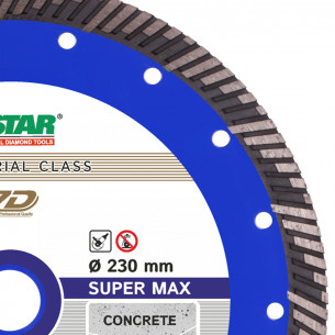 Круг алмазный отрезной круг по бетону Turbo  Super Max