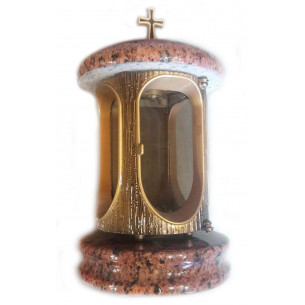 Лампадка (лампада) гранитная Лезники