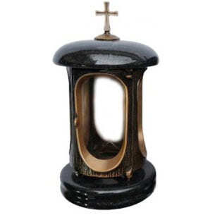 Лампадка гранитная Габбро